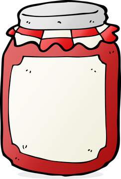 recommend clip art: cartoon jar of preserve