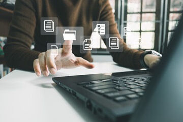 Document Management System DMS, Online document database management, Organization document...