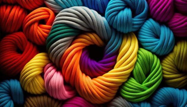 Colorful Yarn Images – Browse 481 Stock Photos, Vectors, and Video