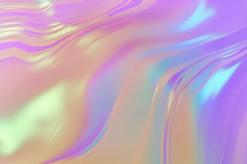 Obraz premium Shiny hologram backdrop Generative AI