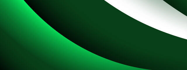 Modern green white background design