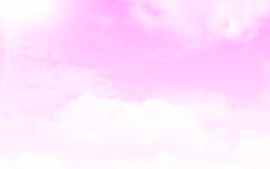 Cloud background with a pastel colored gradient.