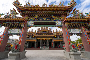 Fototapeta premium 紅毛港朝天宮 台湾