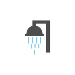 water shower logo icon Free Vector