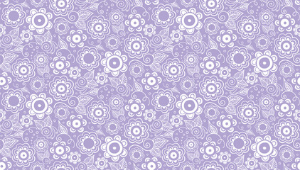 Floral background seamless pattern. Elegant design for fashion prints.