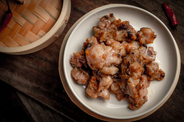 Traditional Hong Kong dim sum is a very delicious.