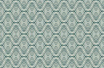 Chevron zig zag emerald (dark green) seamless pattern with golden lines. Cute ivory background in light halftone. Herringbone vector backdrop. Gold festive stripes. Sharp and jagged waves. Luxury VIP