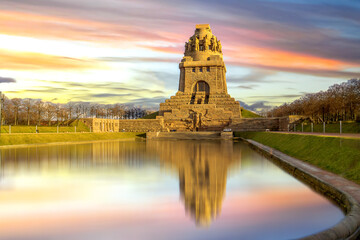 Völkerschlachtdenkmal, Leipzig, Deutschland 