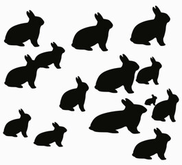 rabbits symbolizing the arrival of easter