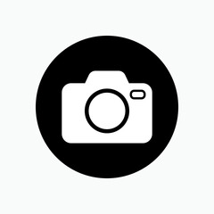 Camera Icon - Vector, Sign and Symbol for Design, Presentation, Website or Apps Elements.   