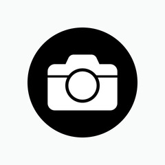 Camera Icon - Vector, Sign and Symbol for Design, Presentation, Website or Apps Elements.   