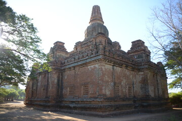 Fototapeta premium Old building in Myanmar