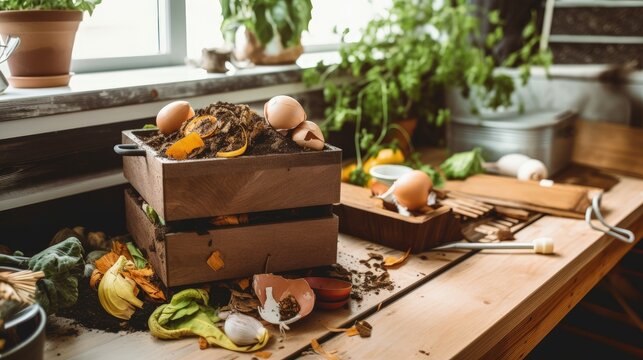 From Waste to Wonder: Transforming Kitchen Scraps into Nutrient-Rich Soil. Generative AI