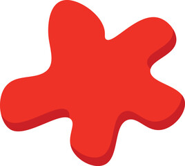 Hand drawn abstract 3D icons. Drawing design ornaments. hand made flowers, shapes, arrows