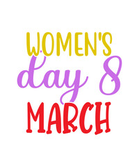 Women SVG Bundle for International, Womens Day Bundle Svg, 8th March Women's Day Svg, International Women's Day Svg, Women Power Svg, Strong Woman Svg, Girl 
