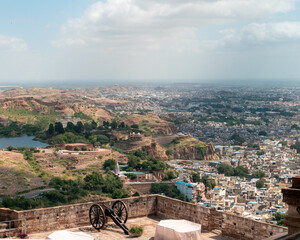 Ville de jodhpur, vue panoramique