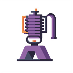 Robots and Technology vector illustration set. Artificial intelligence and sci fi futuristic machines. Space travel and industrial. Isolated on white background, flat design style clip art