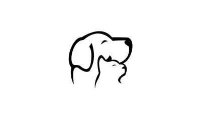 pet logo vector