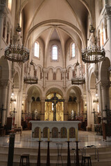 Fototapeta premium Saint-Pierre de Neuilly catholic church. Neuilly, France.