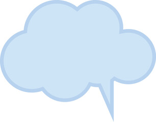 Obraz premium Comic Strip Speech Bubble