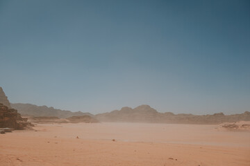 beach in the morning