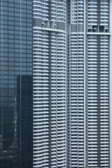 Full frame shot of modern building in Kuala Lumpur