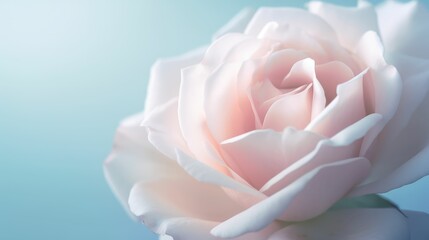 soft pink roses background,  generative AI