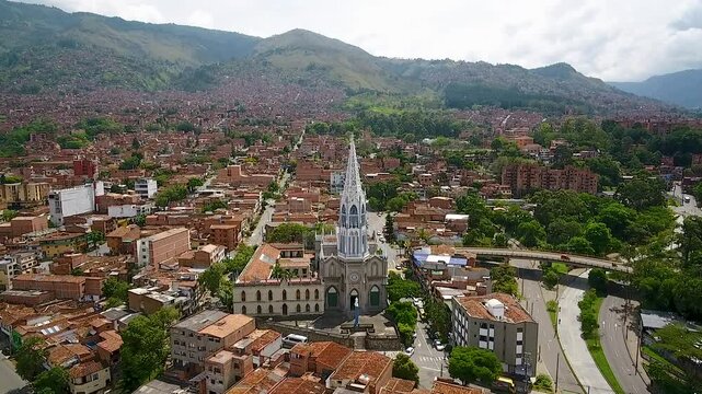 Ciudad Medellin Colombia 
