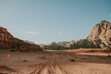 road in the desert