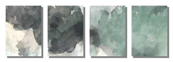 Abstract watercolor brush background. Vector illustration background.