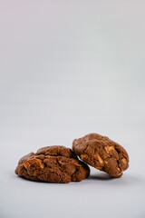 cookies whit white background