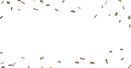 Blurred sale background. 3d