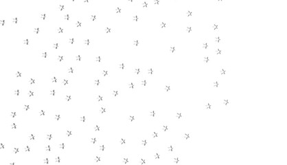 XMAS stars. Confetti celebration, Falling silver abstract decoration for party, birthday celebrate,