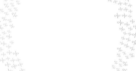 Blurred sale background. 3d