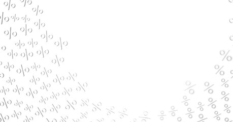 Blurred sale background. 3d