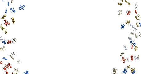 sale digital percent in hand