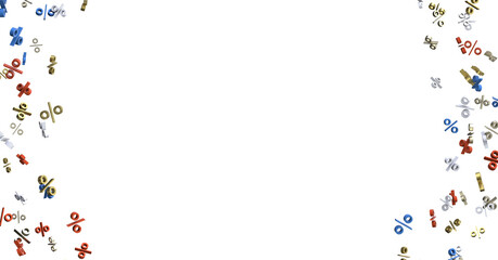 sale digital percent in hand