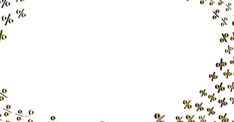 sale digital percent in hand