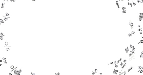 sale digital percent in hand