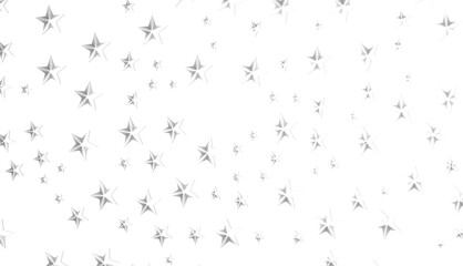 Obraz premium stars. Confetti celebration, Falling silver abstract decoration for party, birthday celebrate,