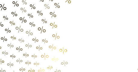 percent shopping digital in hand 3d.