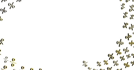 percent sign percentage icon interest rate