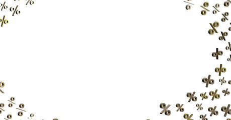 percent sign percentage icon interest rate