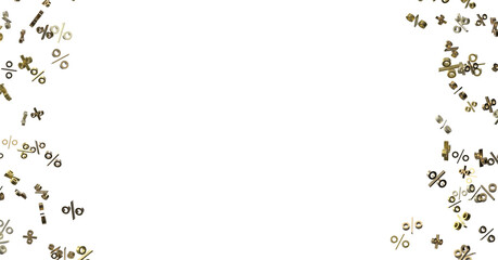 Obraz premium percent sign percentage icon interest rate