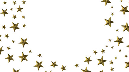 XMAS Stars - Glossy 3D Christmas star icon. Design element for holidays. -