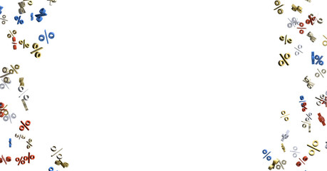 percent sign percentage icon interest rate