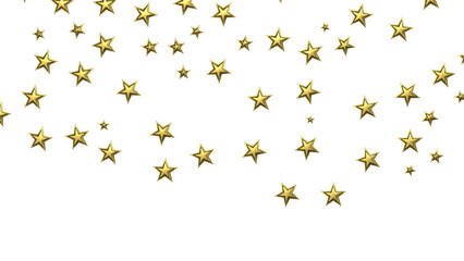 XMAS Stars - Glossy 3D Christmas star icon. Design element for holidays. -