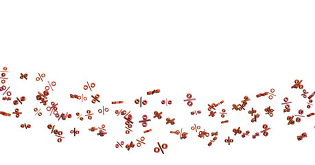 Obraz premium 3d percent rain