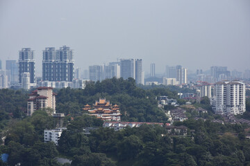Scenic view of cityscape of Kuala Lumpur