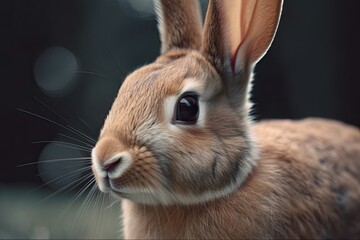 Obraz premium A close up of a bunny rabbit